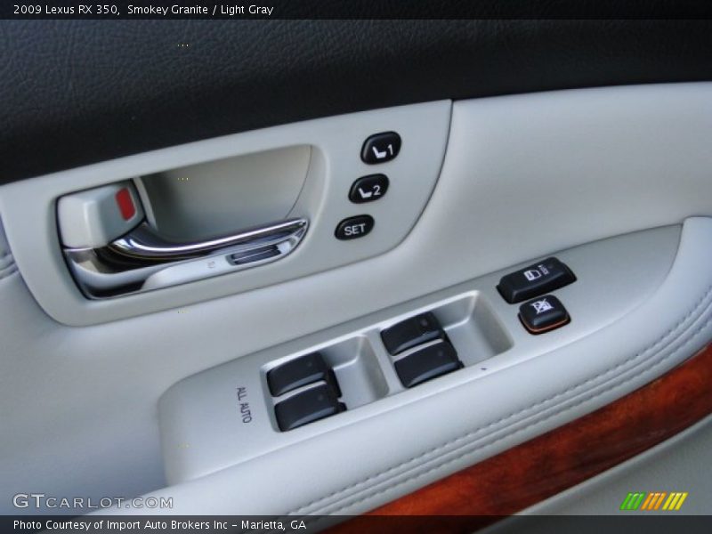 Smokey Granite / Light Gray 2009 Lexus RX 350