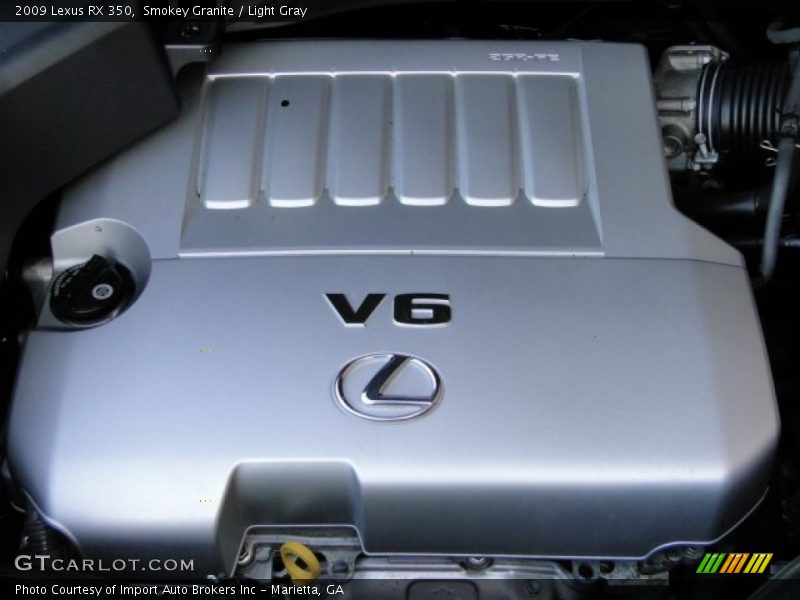 Smokey Granite / Light Gray 2009 Lexus RX 350