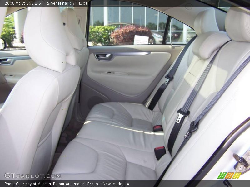 Silver Metallic / Taupe 2008 Volvo S60 2.5T