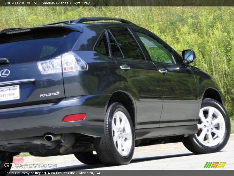 Smokey Granite / Light Gray 2009 Lexus RX 350