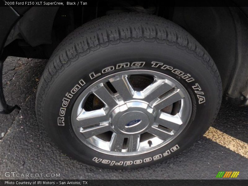 Black / Tan 2008 Ford F150 XLT SuperCrew