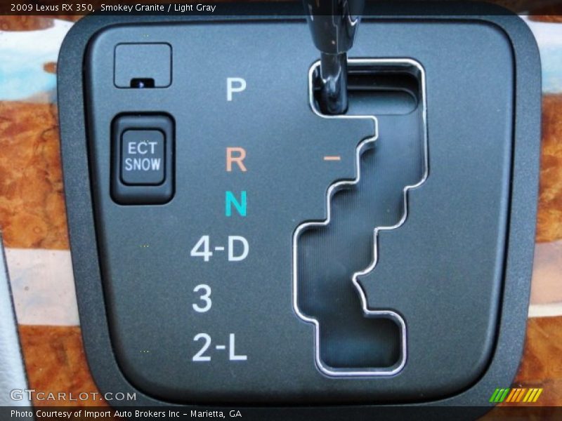 Smokey Granite / Light Gray 2009 Lexus RX 350