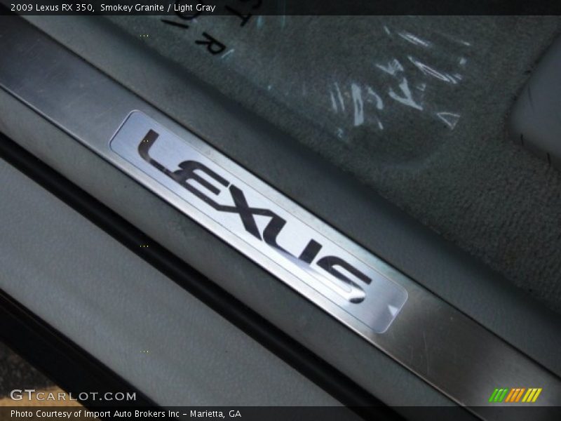 Smokey Granite / Light Gray 2009 Lexus RX 350