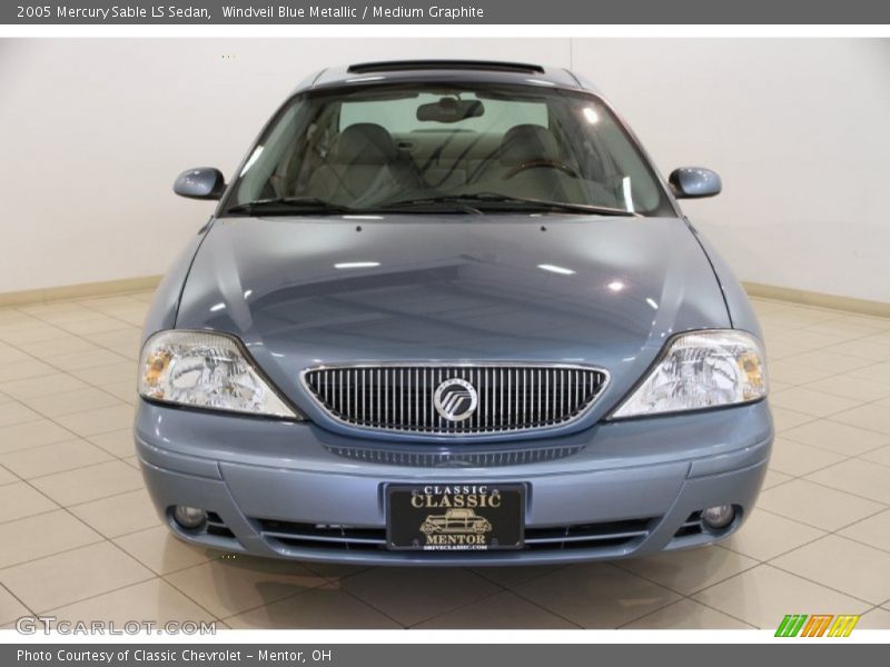 Windveil Blue Metallic / Medium Graphite 2005 Mercury Sable LS Sedan