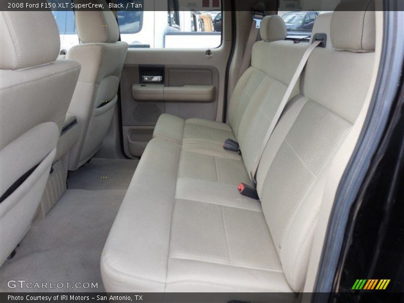 Black / Tan 2008 Ford F150 XLT SuperCrew