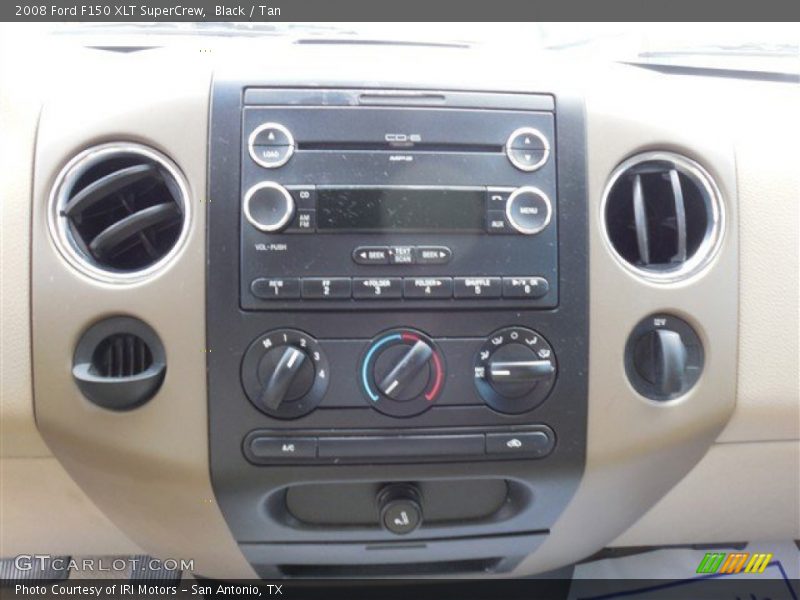 Black / Tan 2008 Ford F150 XLT SuperCrew