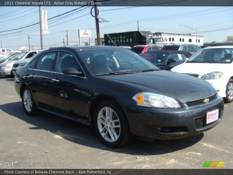 Ashen Gray Metallic / Ebony 2013 Chevrolet Impala LTZ