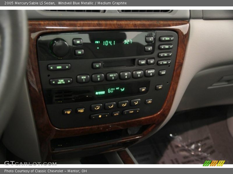 Windveil Blue Metallic / Medium Graphite 2005 Mercury Sable LS Sedan