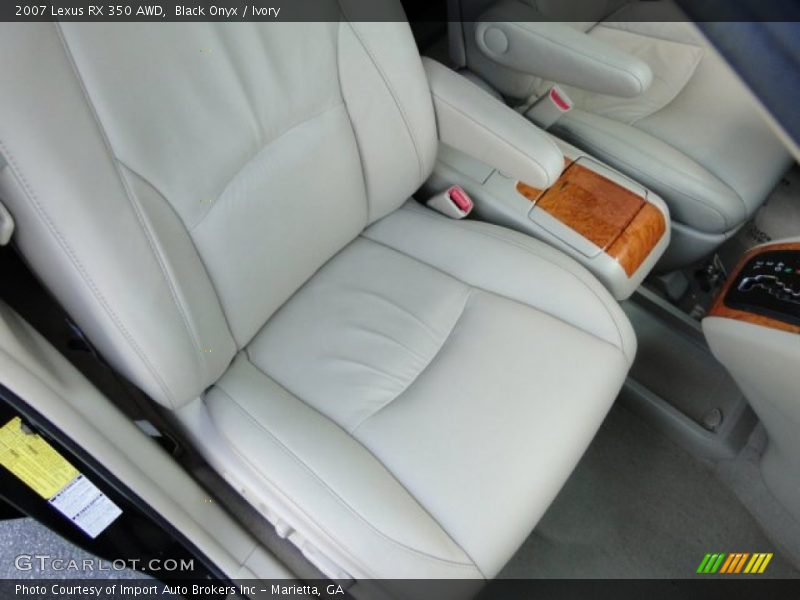 Black Onyx / Ivory 2007 Lexus RX 350 AWD