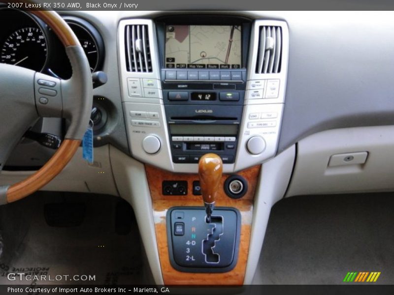 Black Onyx / Ivory 2007 Lexus RX 350 AWD