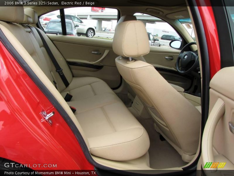 Electric Red / Beige 2006 BMW 3 Series 325i Sedan