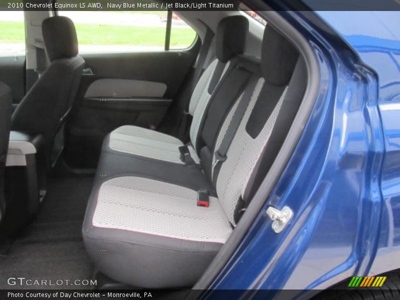 Navy Blue Metallic / Jet Black/Light Titanium 2010 Chevrolet Equinox LS AWD
