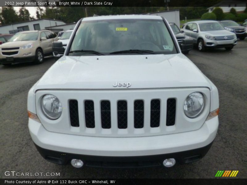 Bright White / Dark Slate Gray 2012 Jeep Patriot Sport 4x4