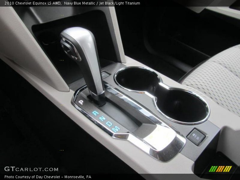 Navy Blue Metallic / Jet Black/Light Titanium 2010 Chevrolet Equinox LS AWD