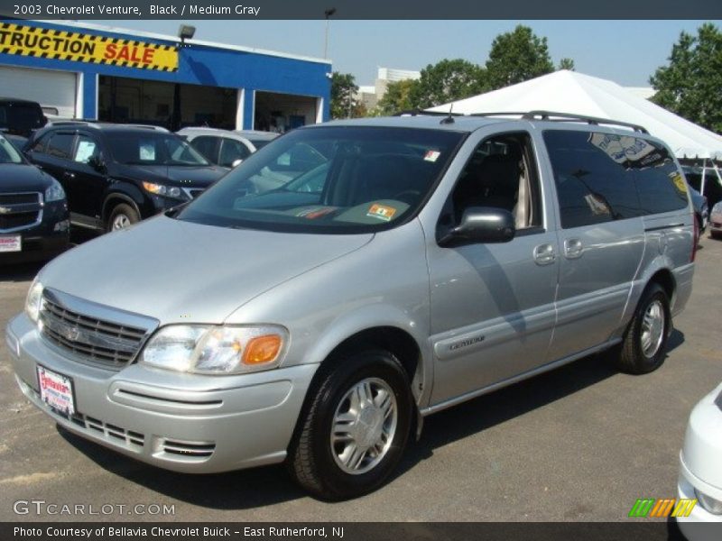 Black / Medium Gray 2003 Chevrolet Venture