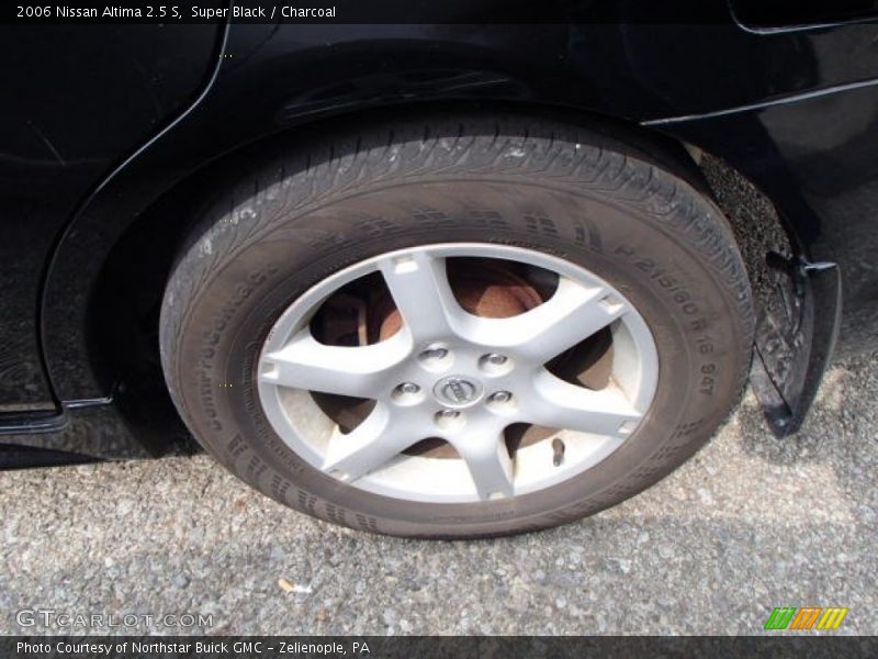 Super Black / Charcoal 2006 Nissan Altima 2.5 S