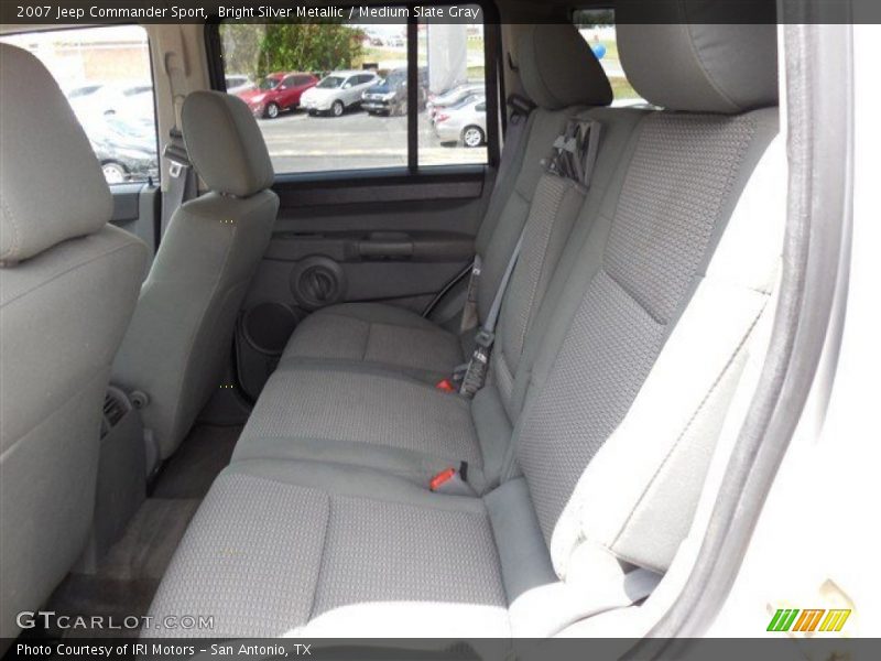 Bright Silver Metallic / Medium Slate Gray 2007 Jeep Commander Sport