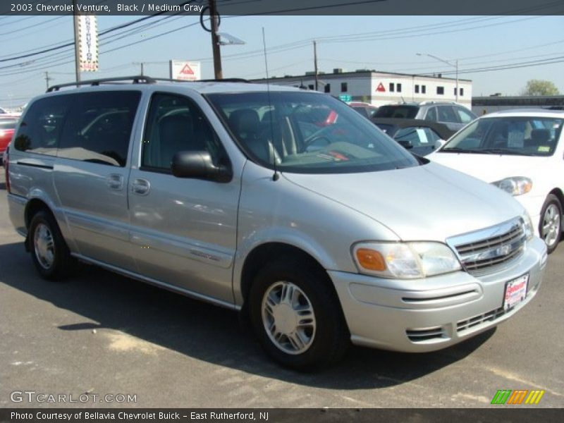 Black / Medium Gray 2003 Chevrolet Venture