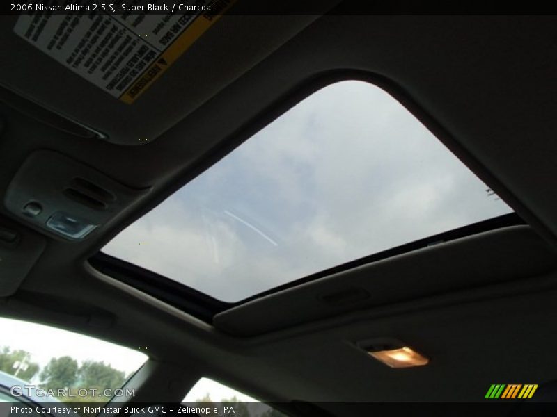 Super Black / Charcoal 2006 Nissan Altima 2.5 S