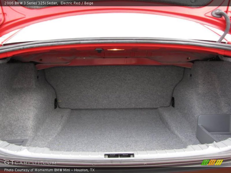 Electric Red / Beige 2006 BMW 3 Series 325i Sedan