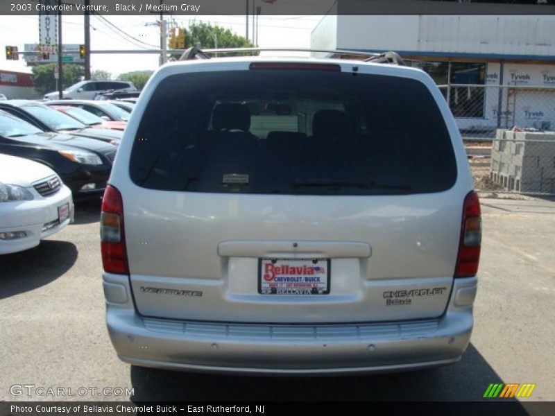 Black / Medium Gray 2003 Chevrolet Venture