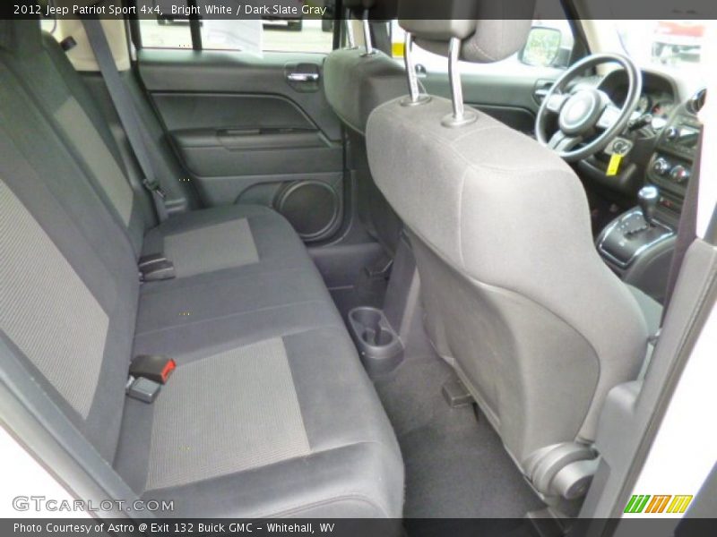 Bright White / Dark Slate Gray 2012 Jeep Patriot Sport 4x4