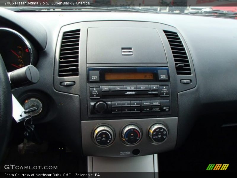 Super Black / Charcoal 2006 Nissan Altima 2.5 S