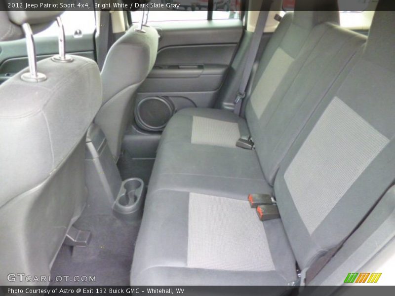 Bright White / Dark Slate Gray 2012 Jeep Patriot Sport 4x4
