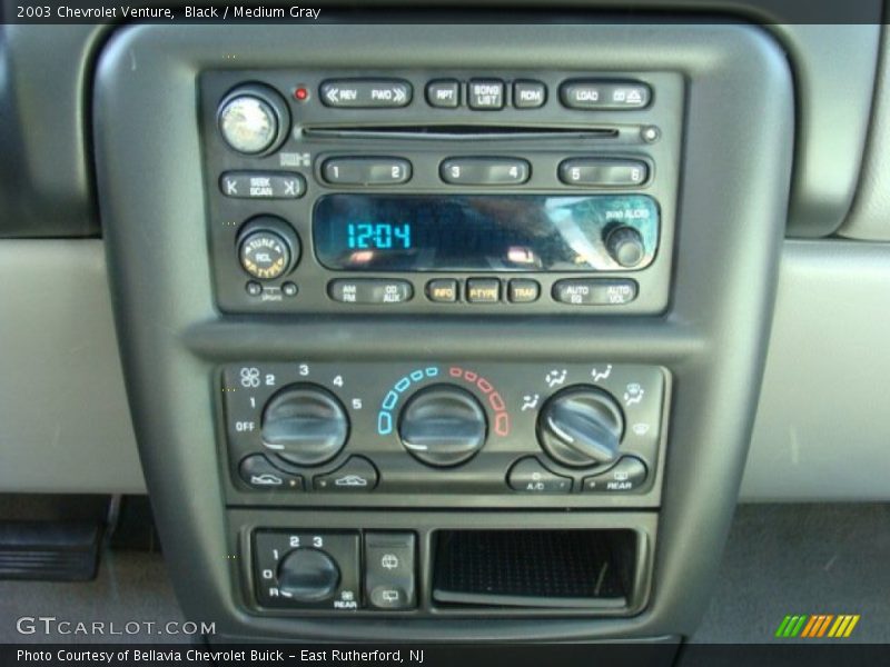 Black / Medium Gray 2003 Chevrolet Venture
