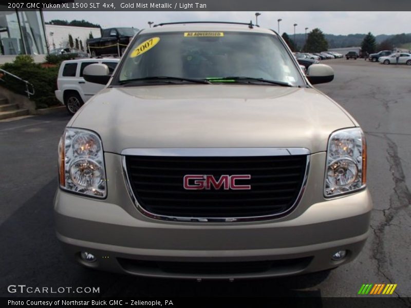 Gold Mist Metallic / Light Tan 2007 GMC Yukon XL 1500 SLT 4x4