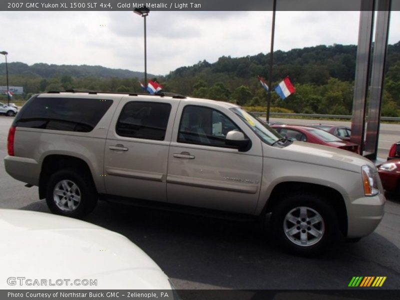 Gold Mist Metallic / Light Tan 2007 GMC Yukon XL 1500 SLT 4x4