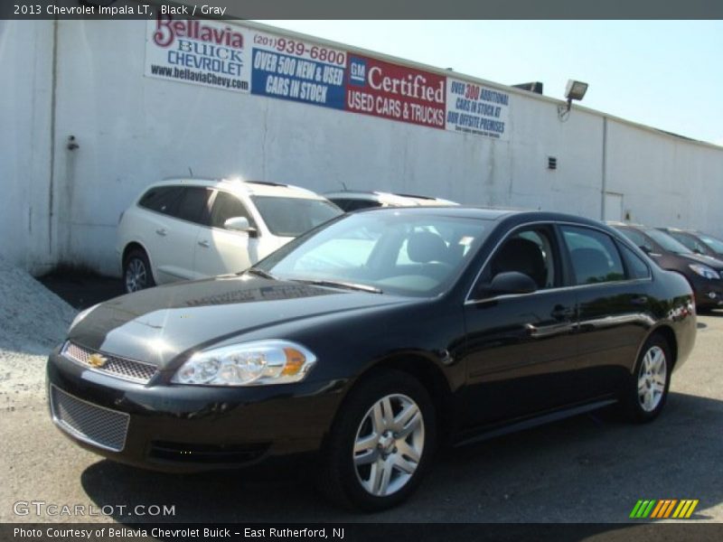 Black / Gray 2013 Chevrolet Impala LT