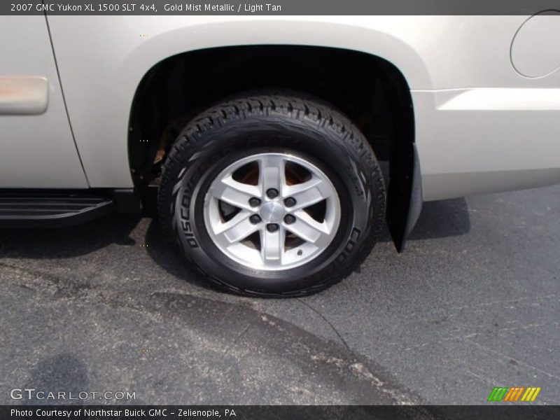 Gold Mist Metallic / Light Tan 2007 GMC Yukon XL 1500 SLT 4x4