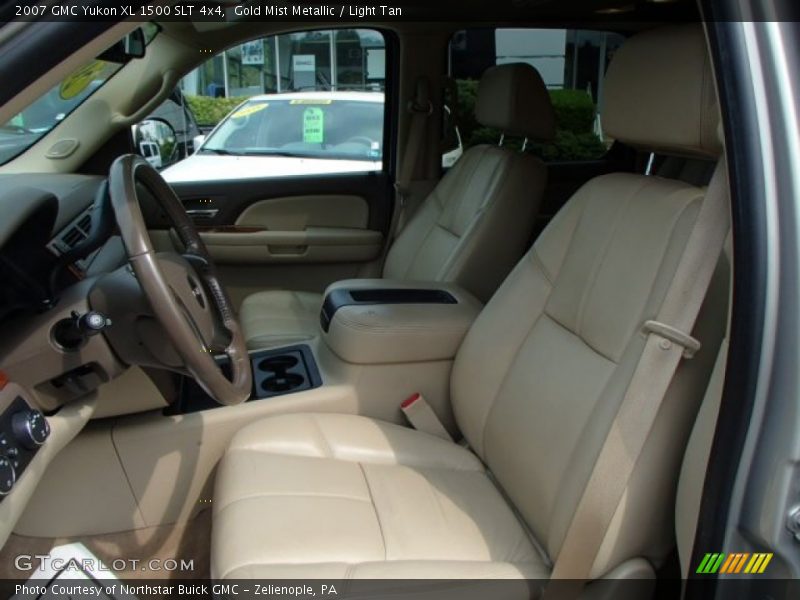 Gold Mist Metallic / Light Tan 2007 GMC Yukon XL 1500 SLT 4x4