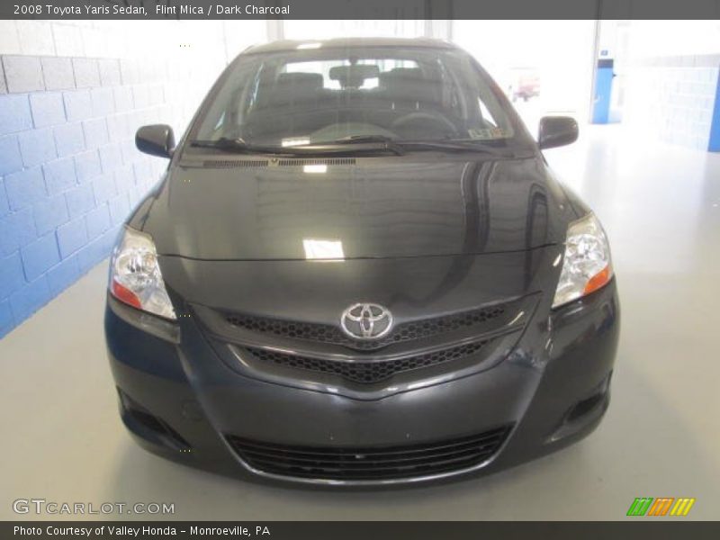 Flint Mica / Dark Charcoal 2008 Toyota Yaris Sedan