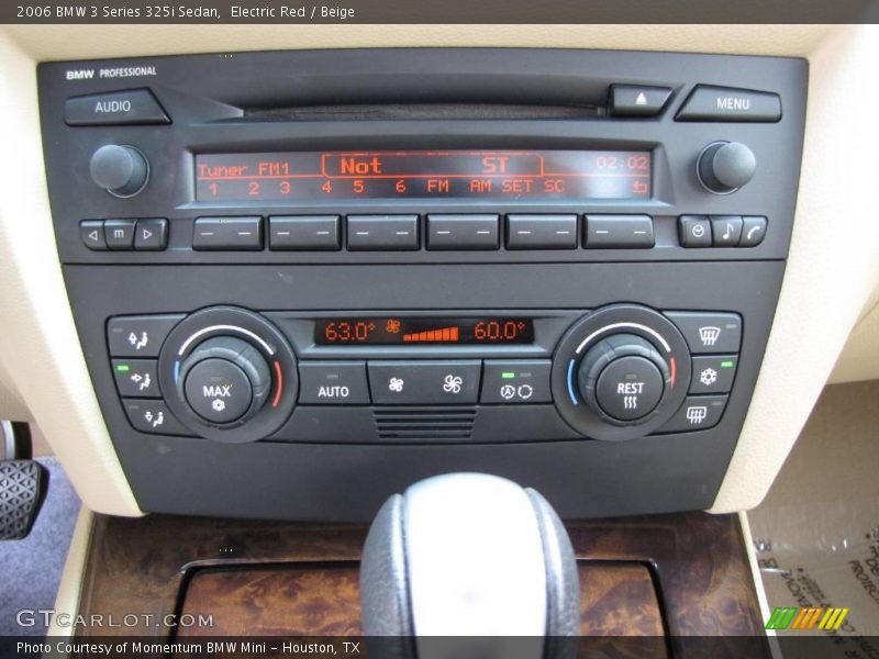 Electric Red / Beige 2006 BMW 3 Series 325i Sedan