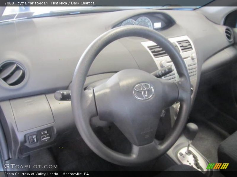 Flint Mica / Dark Charcoal 2008 Toyota Yaris Sedan