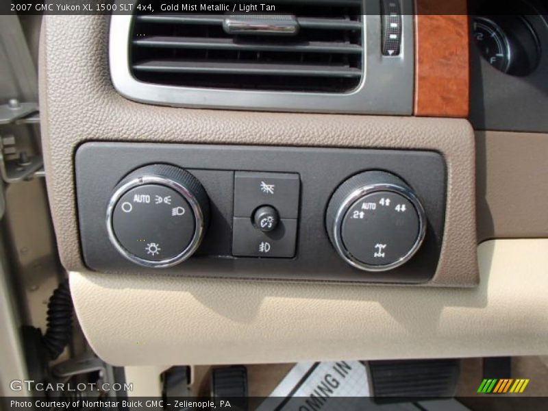 Gold Mist Metallic / Light Tan 2007 GMC Yukon XL 1500 SLT 4x4