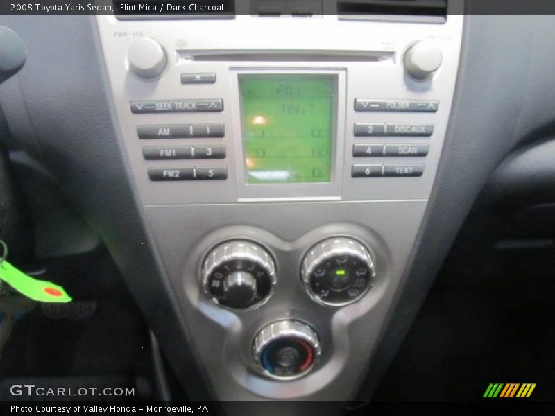 Flint Mica / Dark Charcoal 2008 Toyota Yaris Sedan