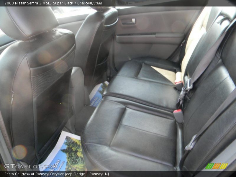 Super Black / Charcoal/Steel 2008 Nissan Sentra 2.0 SL