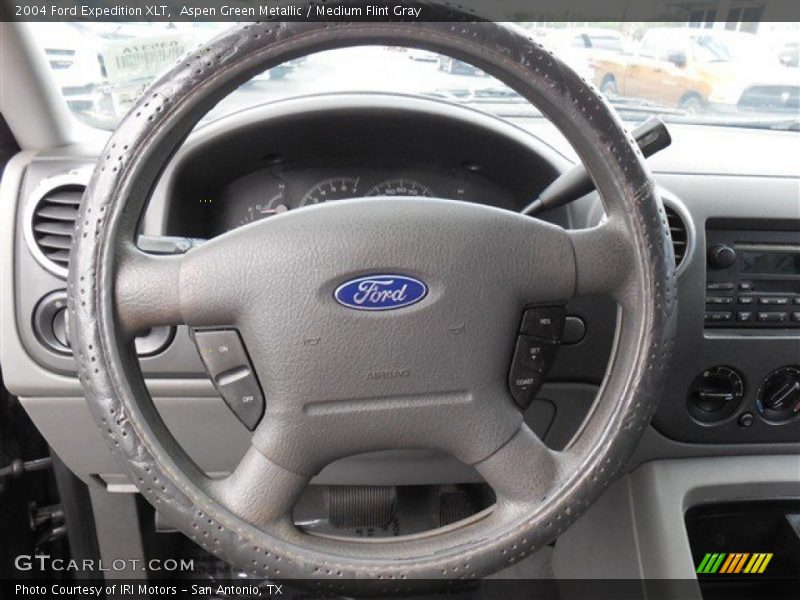 Aspen Green Metallic / Medium Flint Gray 2004 Ford Expedition XLT