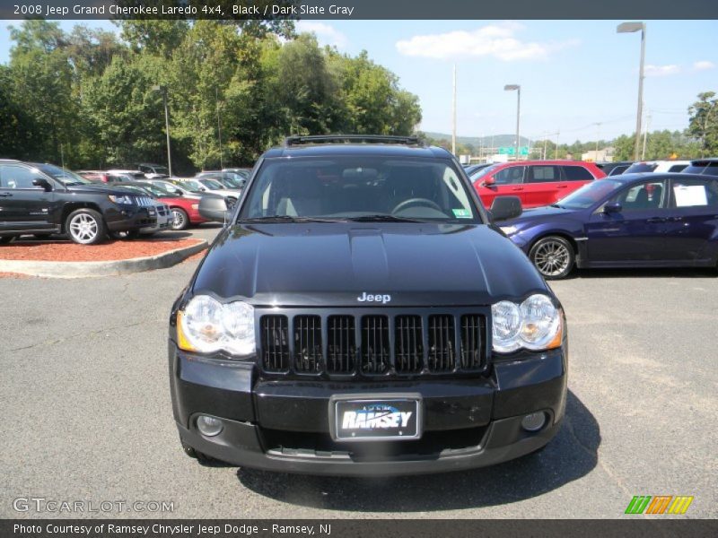 Black / Dark Slate Gray 2008 Jeep Grand Cherokee Laredo 4x4