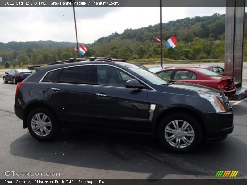 Gray Flannel Metallic / Titanium/Ebony 2012 Cadillac SRX FWD