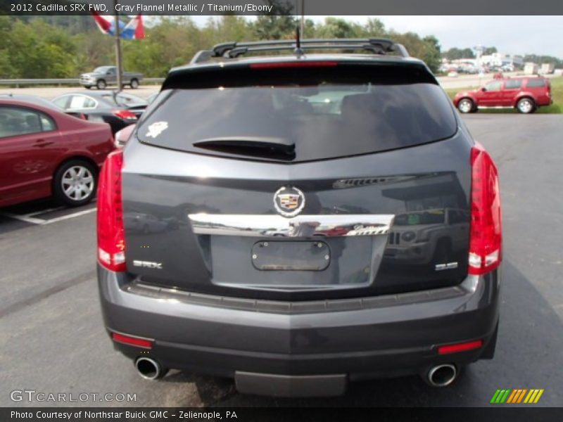 Gray Flannel Metallic / Titanium/Ebony 2012 Cadillac SRX FWD