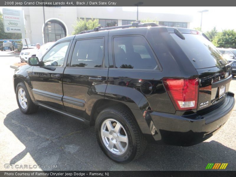 Black / Dark Slate Gray 2008 Jeep Grand Cherokee Laredo 4x4