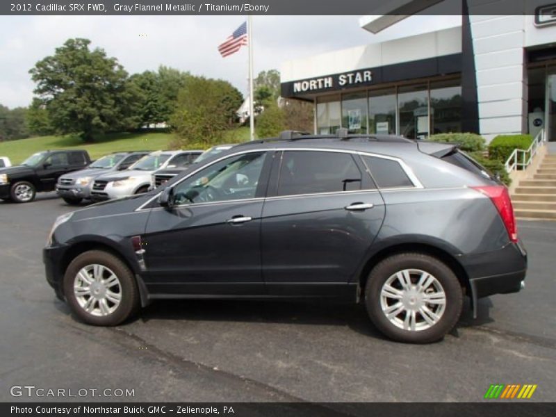 Gray Flannel Metallic / Titanium/Ebony 2012 Cadillac SRX FWD