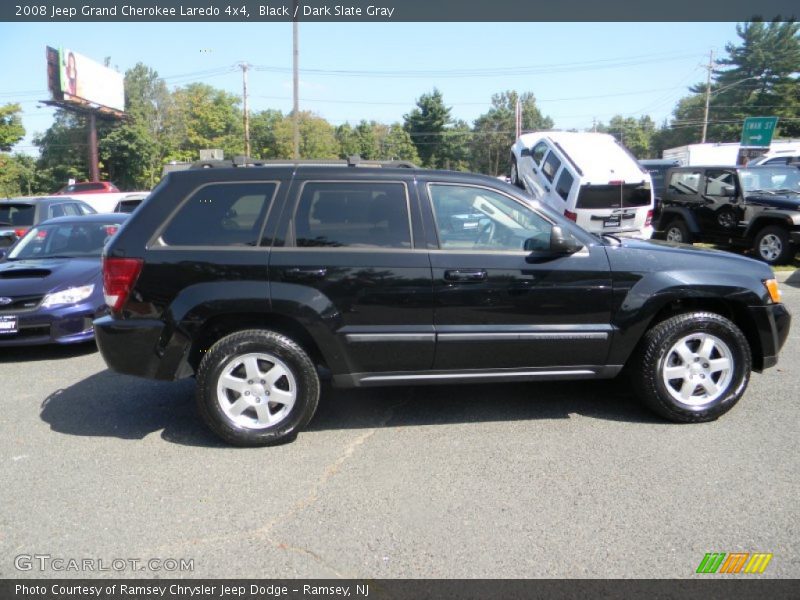 Black / Dark Slate Gray 2008 Jeep Grand Cherokee Laredo 4x4