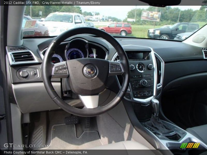 Gray Flannel Metallic / Titanium/Ebony 2012 Cadillac SRX FWD