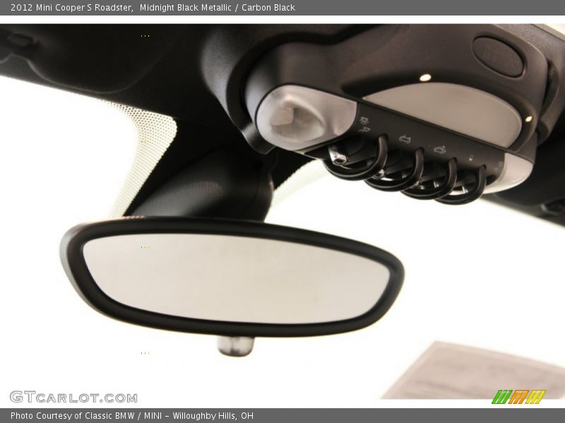 Midnight Black Metallic / Carbon Black 2012 Mini Cooper S Roadster