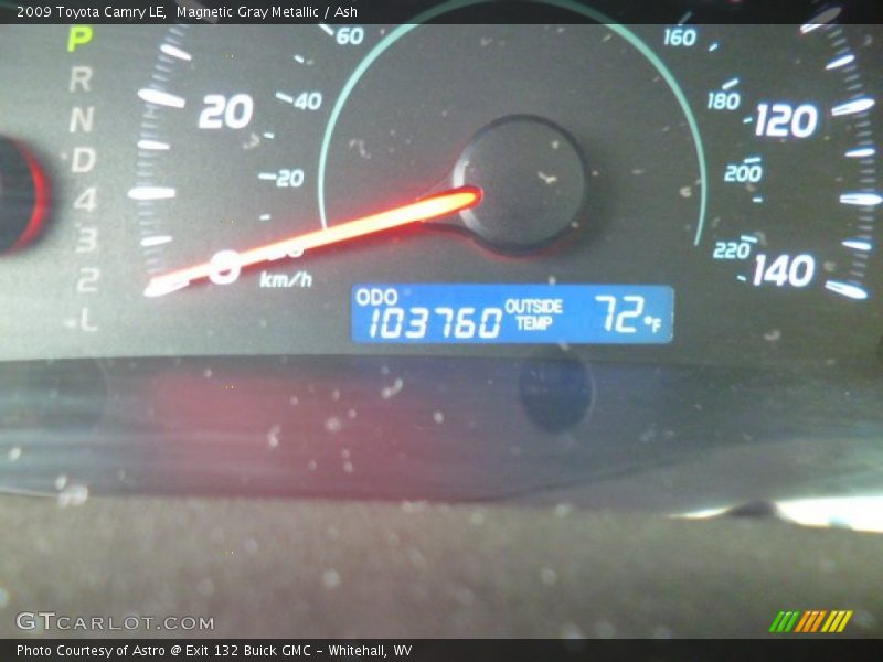 Magnetic Gray Metallic / Ash 2009 Toyota Camry LE